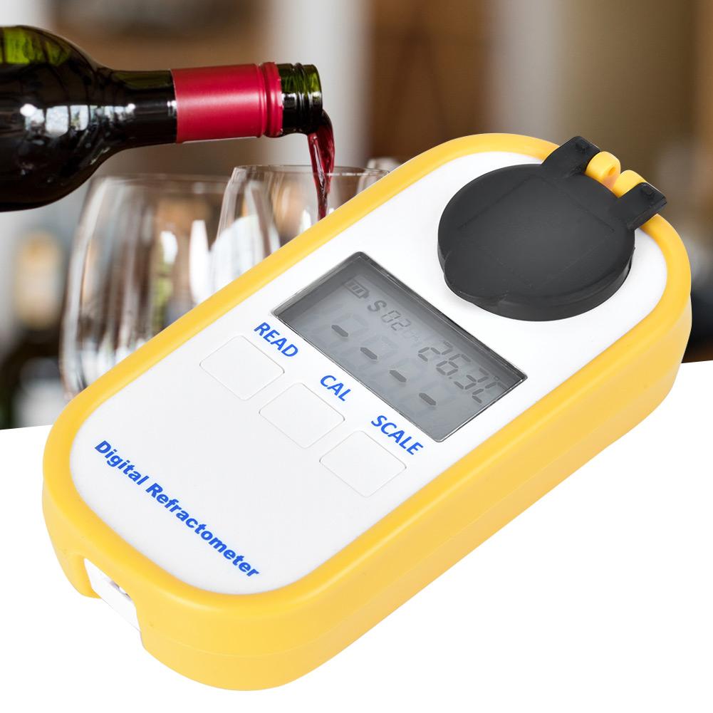 DR601 Digital Portable Freezing Point Battery Hydrometer Refractometer Tester Sensor