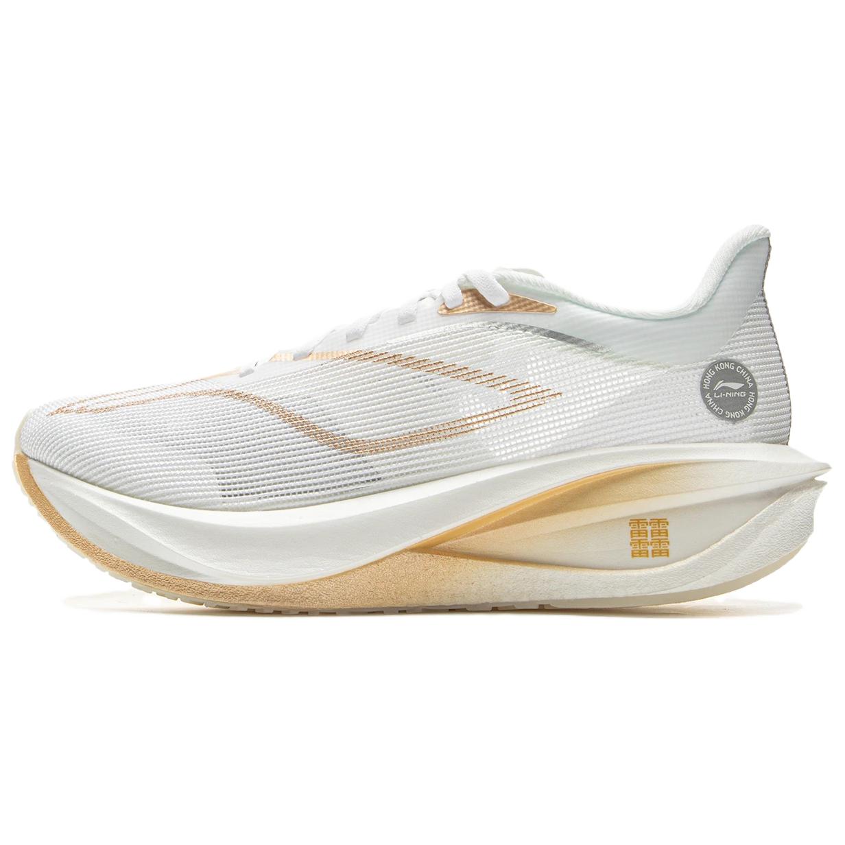 Li Ning Feidian 5 Challenger Удобные Спортивные Низкие Беговые Кроссовки Женская кроссовка Platinum ARMV002-5 39