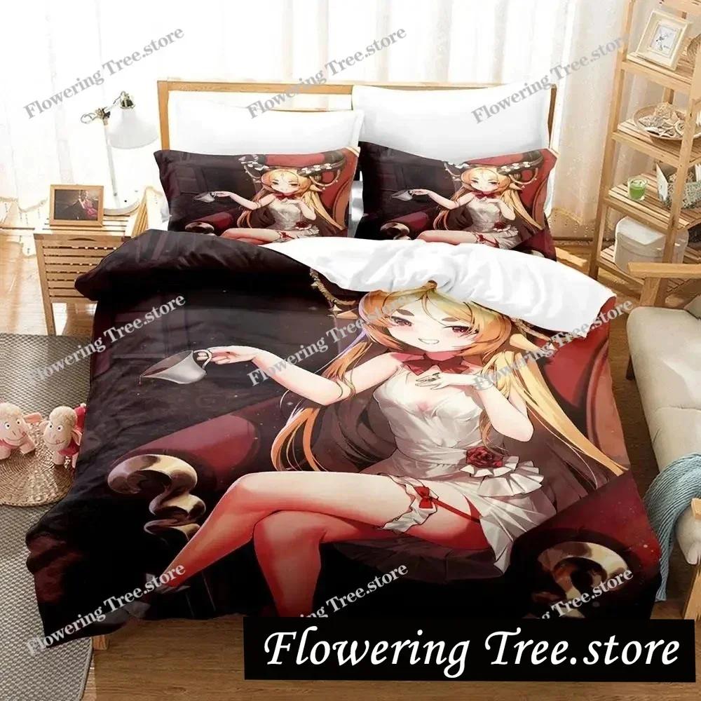 Anime Echocalypse Bedding Set Duvet Cover Bed Set Quilt Cover Pillowcase Comforter king Queen Size Boys Adult Bedding Set