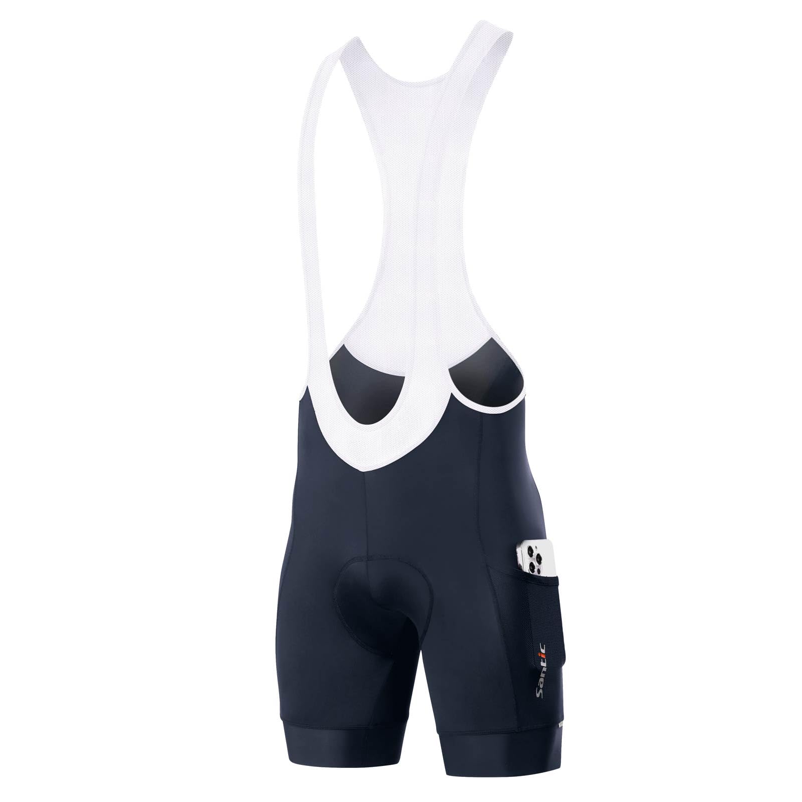 

Santic Cycling for Road Bikes and Summer Cycling Size Men s Shorts, Padded, Sweat-Wicking, Quick-Drying, (Navy, M)