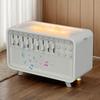 White Noise Sleep Sound Machine Flame Air Diffuser Humidifier with BT Speaker & Night Light for Adults Sleeping Meditation