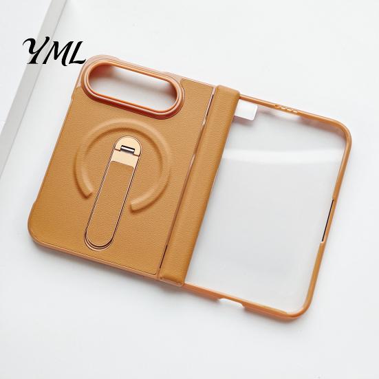 Full Body Coverage Protective Case Faux Leather Phone for iPhoneDuo, Cover with Hinge Protection, Strong Magnetic Attachment Folding Built-in