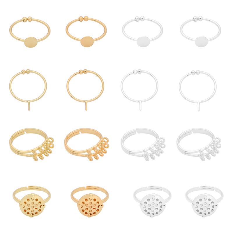 1 Stück Kupfer-Hängebeschichtungsring für DIY-Halskette, Armband, Ohrringe, Schmuckherstellung, Bastelzubehör