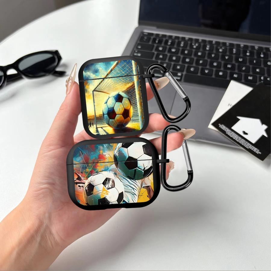 Kopfhörer Hüllen Abdeckung Case Für Airpods Pro 4 2 1 Pro2 Pro3 3 Fußballspiele