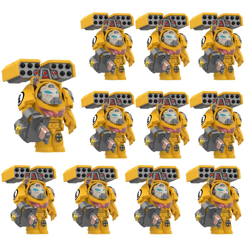 11 piezas NUEVO Caballeros Ángeles de la Guerra Ultramarines Templarios Soldados de Guerra Mini Figuras de Acción Modelo Juguetes para Niños Regalo
