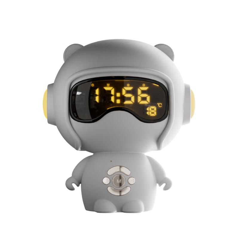 M1 Kuwa Bluetooth Speaker with Alarm Clock & Night Light CN Plug (adapter Included) (CN Version)