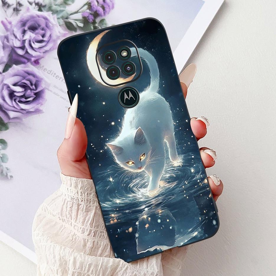 For Motorola Moto G9 Play Case Colorful Flowers Painted Cover Soft TPU Phone Cases For Motorola Moto G9 Plus MotoG9 Power Fundas