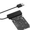 Lightweight  to USB 3.0 Cable Hot Swapping  USB Cable 20cm Length for Fast Data Transfer on 2.5inch  Storage Drives
