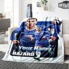 Chelsea Fc Football Player Customize Text Blanket Throw Customizable Blanket Warmthful Decor Perfect for Bedding Picnics Office Couch