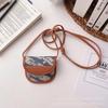 Portable Faux Leather AirPods Case With Adjustable Strap Crossbody Bag 3 Wireless Bluetooth Earbuds