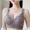 Summer Bra Women's Thin Bra Women's Underwire Bra Gathered Chest Gathered Accessory Bra Plus Size Bra