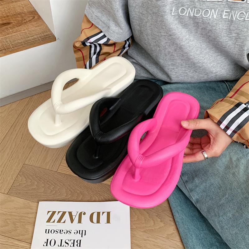 Marken-Zehentrenner mit dicker Sohle: EVA, Deodorant, Wasserdicht, Rutschfest, Bequem, Leicht – Perfekt für Outdoor-Bekleidung.