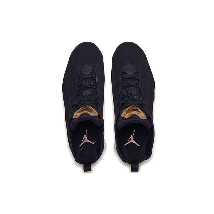 Jordan True Flight Black Metallic Gold 342964-070