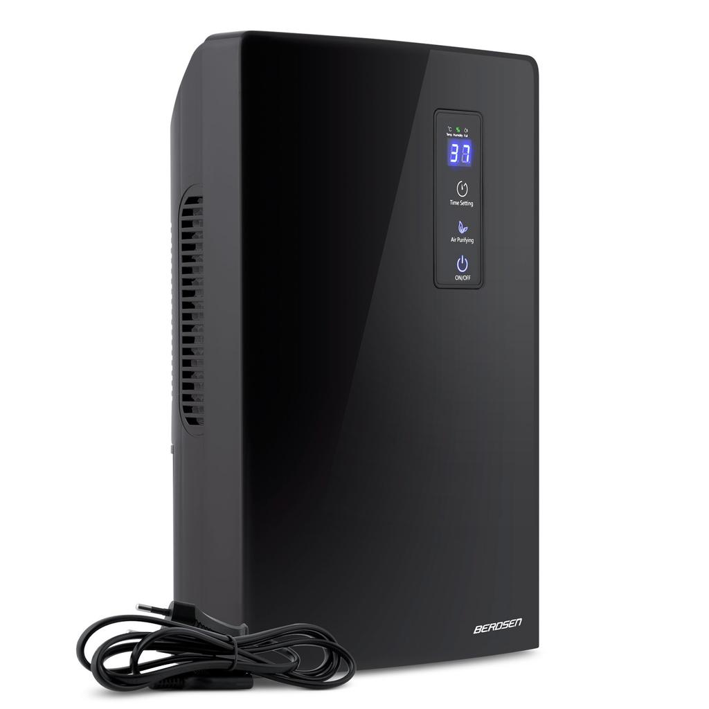 Deumidificatore d'aria Berdsen Br-20 Nero - Assorbitore di umidità
