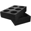 2 Pcs Drink Cup Bracket Drinks Espresso Fixing Holder Outdoor Stand Tray Convenient Coffee Carrier Milk Tea
