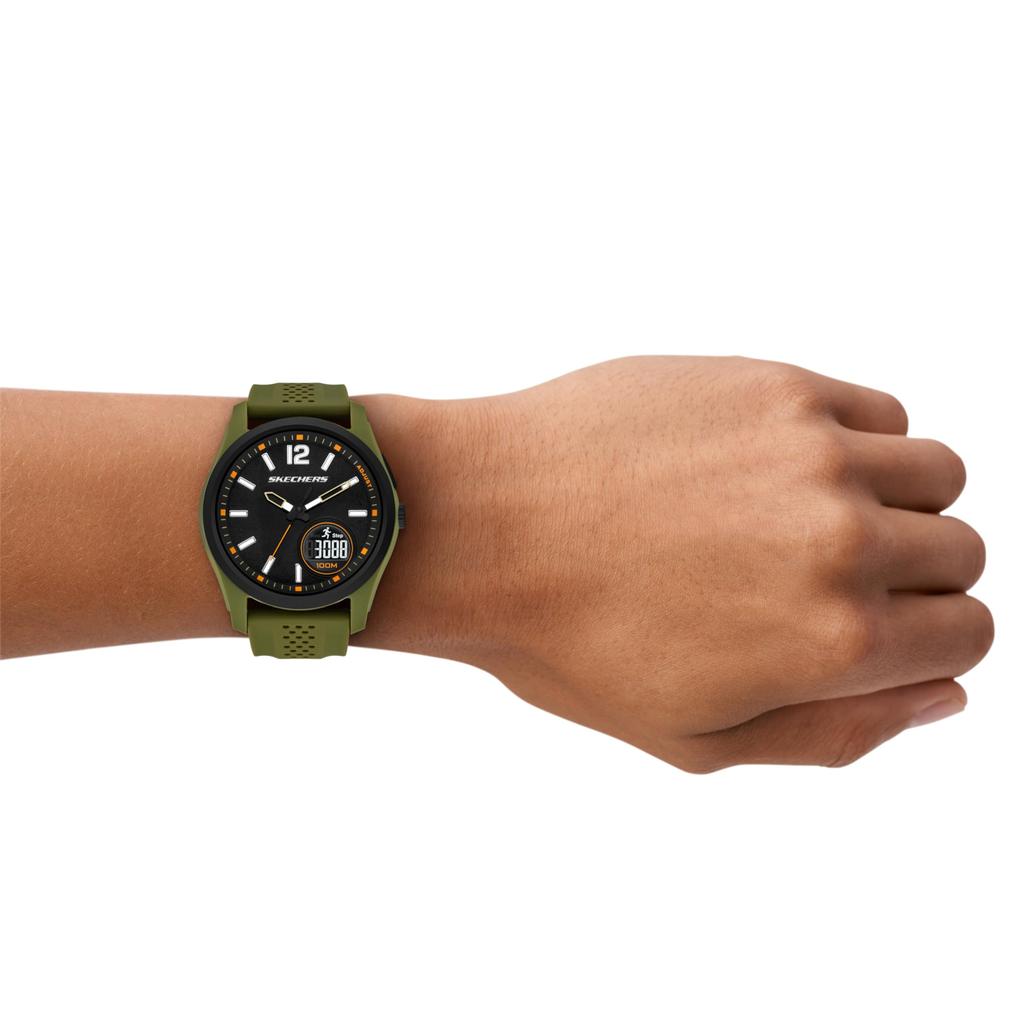 Skechers Silicone Watch SR5270 Men's Analog-Digital