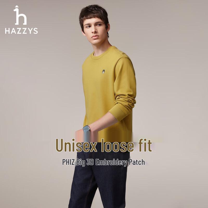 

HAZZYS Men s PHIZ Crewneck Basic Sweatshirt 2XL