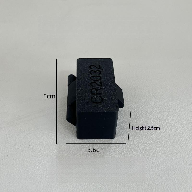 1Pcs Cr2450/Lr44 Button Battery Storage Case Organizer 10/20 Grids Cr2032 Button Battery Storage Box