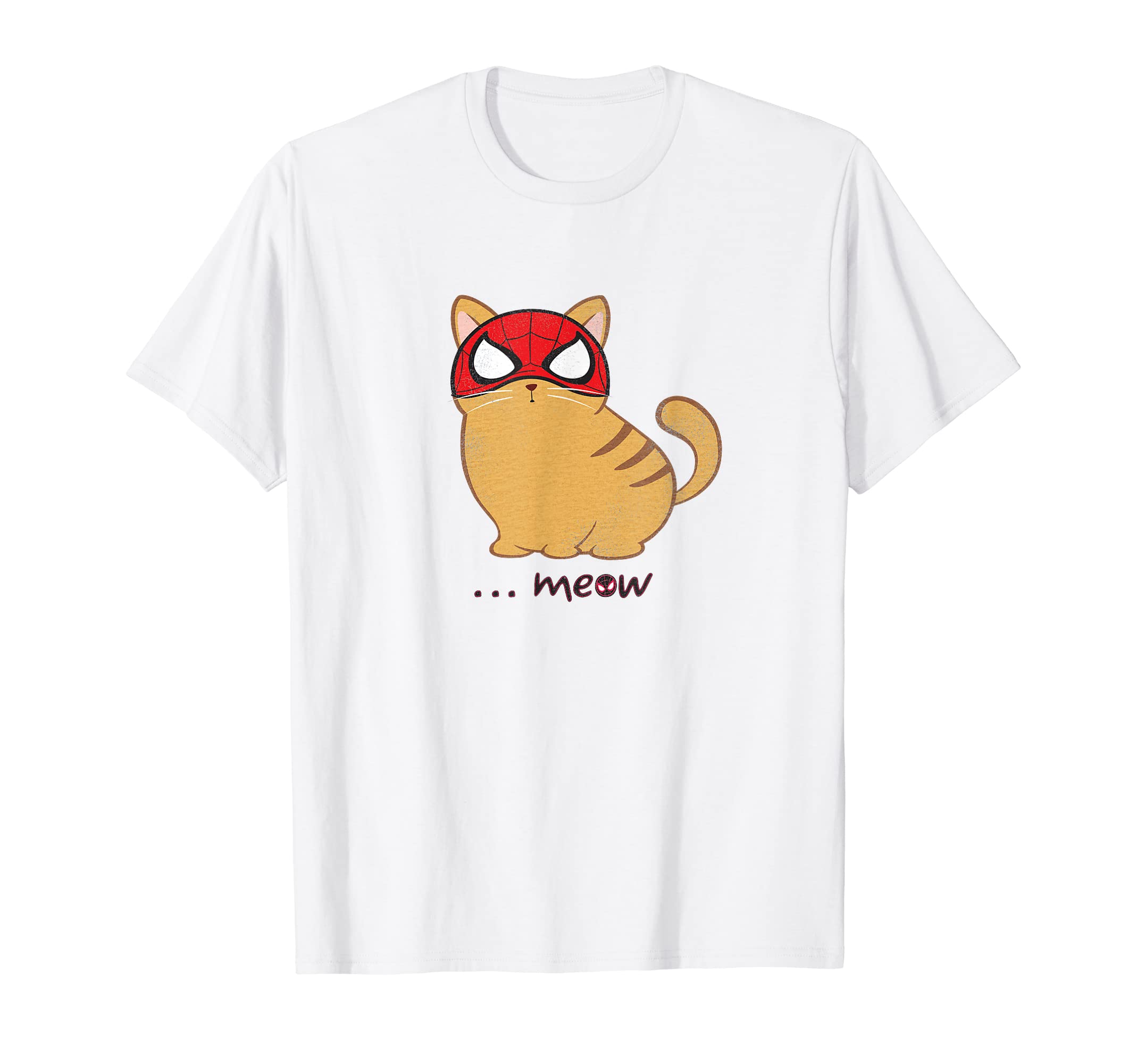 

Marvel Miles Morales Game Meow Spider-Man Spider-Cat T-Shirt белый