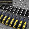 High-Strength Phillips & Slotted Screwdriver Set with Non-Slip Magnetic Handle and Chrome Vanadium for Enhanced Durability.