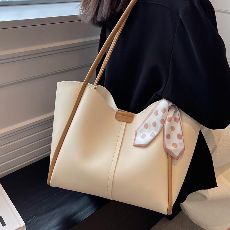 Tote Bag New Women's Bag Autumn and Winter Genuine Leather Large Capacity High-quality Commuting Shoulder Bag Large Bag