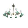 8 Arms 16 Lights Stilnovo Style Brass Sputnik Chandelier - Italian Light - Mode