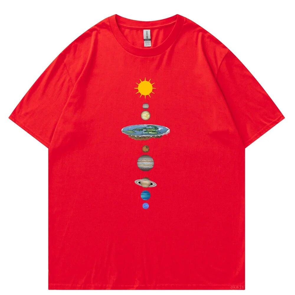 Космическая солнечная система с принтом планет — фото 4