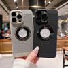 Oil Injection Borderless Heat Dissipation Mobile Phone Case Is Suitable for Apple 15PROMAX Trend 14 Mesh 13 Hard Case 15 Fine Holes