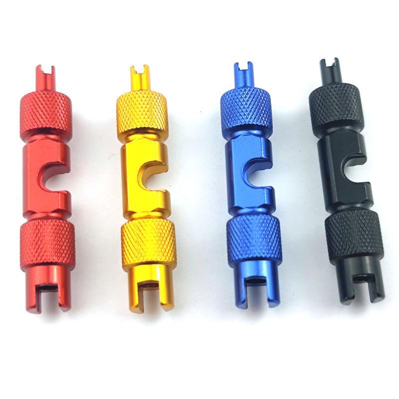 Portable 3-in-1 Bike Valve Core Remover 1Pcs Multifunctional Wrench Spanner Tool for Cross-country Cycling Trip Tire Repair