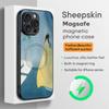 Lizbeth Zwerger Art Draw Phone Case For iPhone 17 16 15 14 13 12 11 Plus Pro Max High-end Luxury Magsafe Sheepskin