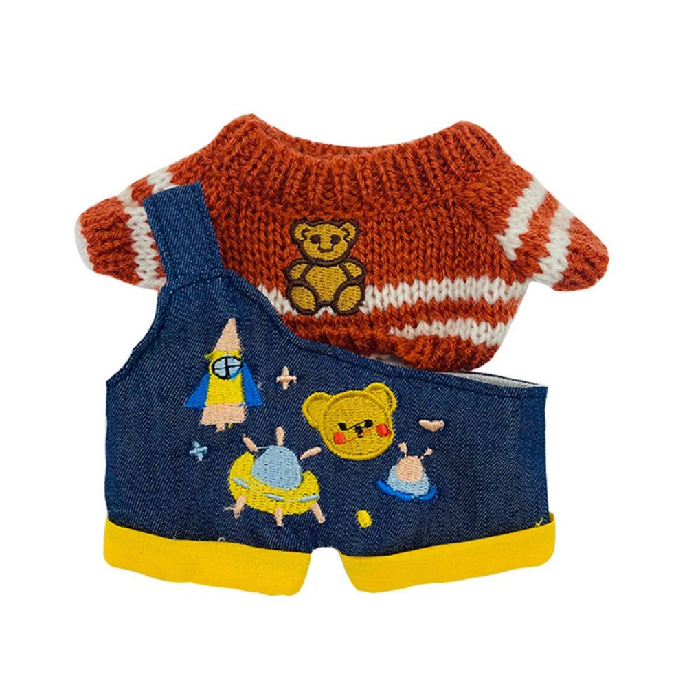 

Сменная одежда Одежда для мягкой куклы Костюм Свитер Одежда для плюшевых игрушек 20 см Хлопковая кукла Style 4