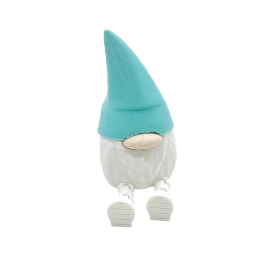 1/5Pcs 3D Printed Gnome Figurine with Articulated Legs Movable Joints