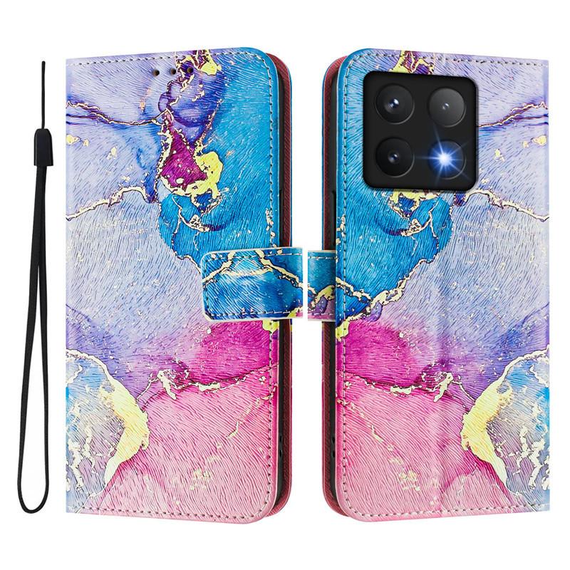 Luxury Flip Leather Case For Xiaomi 15 Pro Flip Cover On For Xiomi Mi 14 Ultra 14T Mi15 Pro 5G Wallet Bags Flower Cases Etui 202