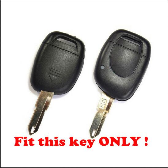 Silicone Rubber Car Key Cover Case For RENAULT TWINGO CLIO KANGOO MASTER Key