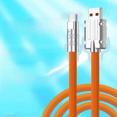 120W Kabel pro rychlé nabíjení 3v1 USB datový kabel Více nabíjecí kabel s rozhraním Type-C Lightning Micro USB pro zařízení iPhone Android