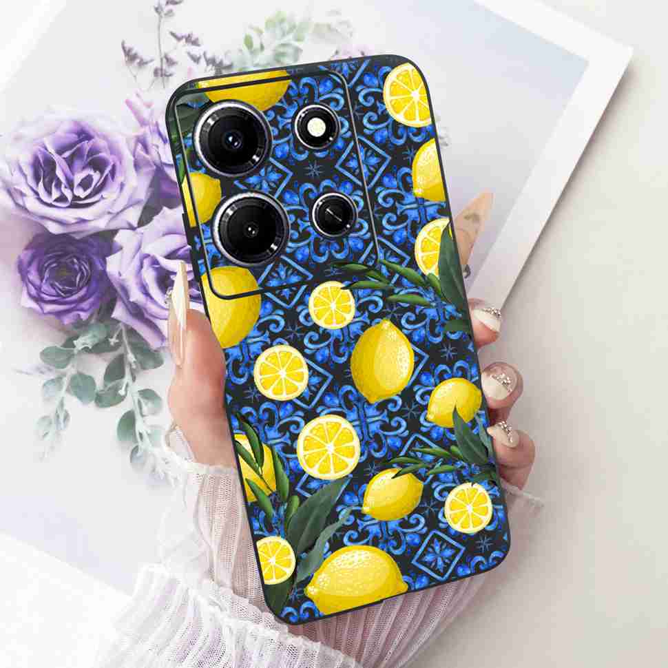 Phone Case For Infinix Note 30i X6716 Stylish Painted Cover For Infinix Note30i Note 30i Soft Silicone Shockproof Cover Fundas