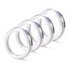 4pcs 72.6mm To 56.1mm Aluminium Alloy Car Hub Centric Rings Wheel Bore Spacer
