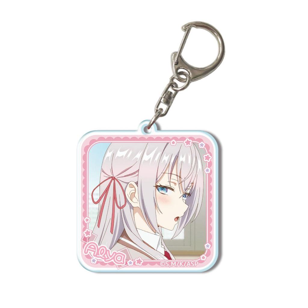 TV anime sometimes whispers in Acrylic Keychain Arya A "My neighbor, Arya, Russian" KHAN-R005-m01