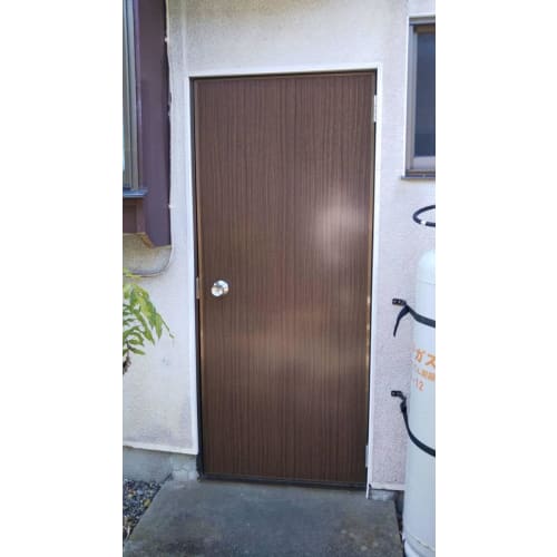 ALPHA TA-F engraved. Doorknob (knob ball) + box lock set for TOSTEM (TOSTEM), Toyo Sash, back doors, apartment entrance doors, etc. BS100mm, BP44mm