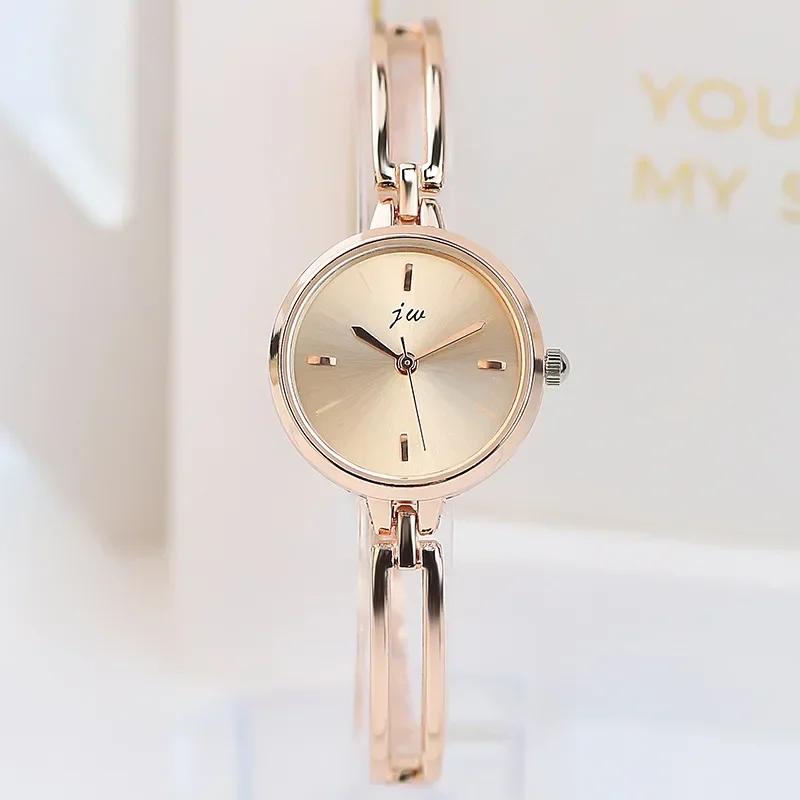 

Women s Watch Simple Round High Quality Steel Belt Bracelet Quartz Watches Female Fashion Wristwatches Clock Relogio Feminino золотистый