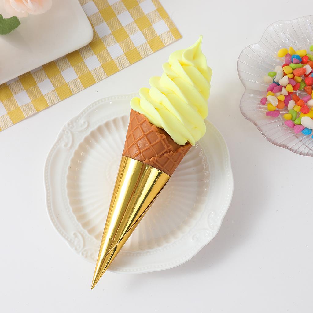 Artificial Ice Cream Model For Photography Props Fake Ice Cream Model Plastic Ice Cream Model For Shop Display