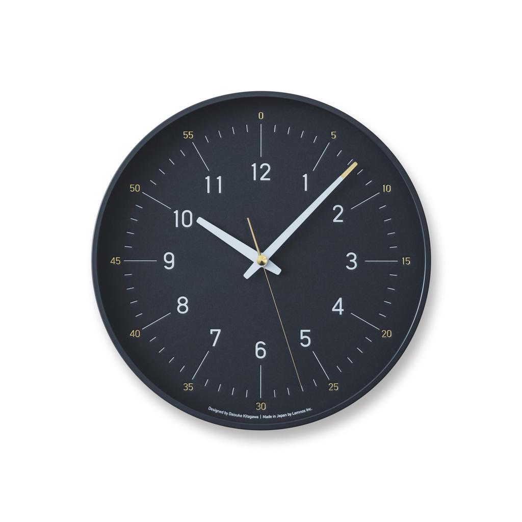 Lemnos Analog Wall Clock, Essent Navy, DFI 24-06 NV