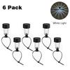 6/12 Pack Solar Pool Lights, Waterproof LED Ambient Lighting for Fence, Garden, Patio, Pathway, Porch, Decorative Outdoor Lamp