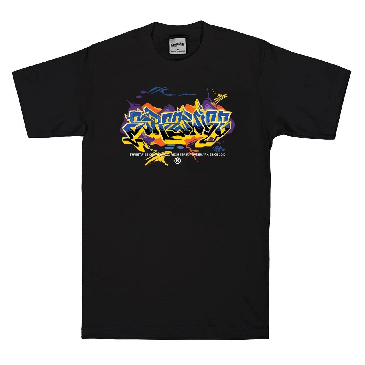 Streetwise Clothing Sensae 100% Cotton T-shirt Mens Tees Top | West Coast Graffiti Streetwear M - 5X XL