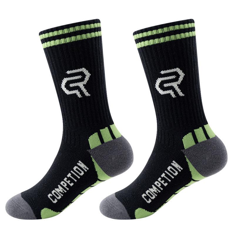 Pro Kids' Mid-Length Basketball Socks for Boys & Teens, High-Top, Real Game Training