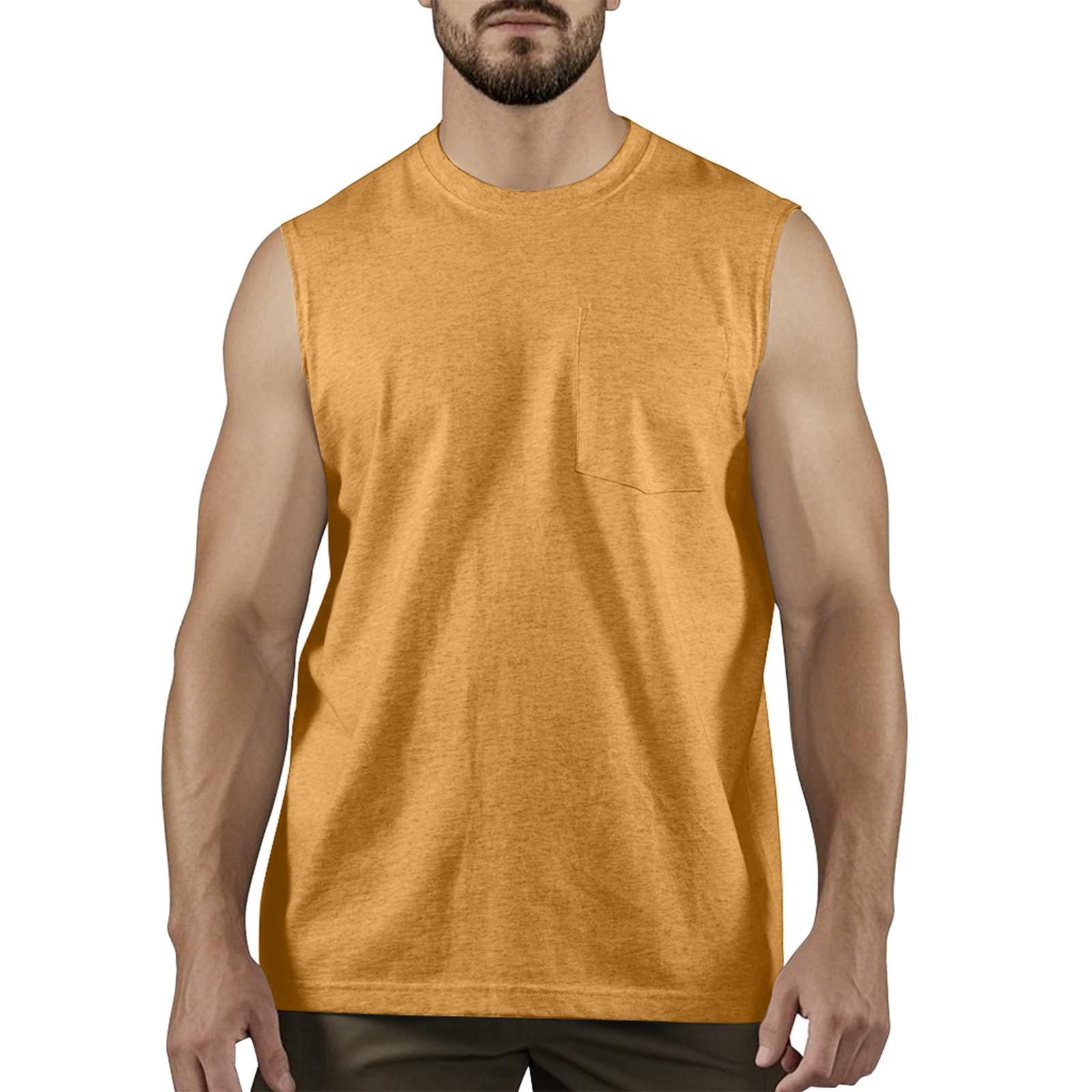 

Men s Summer Fashion Casual Sleeveless Vest Tops Men s Summer Printed Sleeveless Vest L