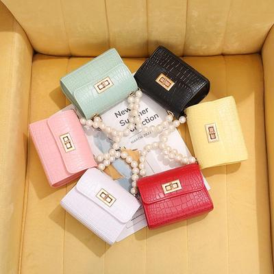 Bags 2023: Mini Soft Crocodile Pattern Jelly Handbag for Lipstick