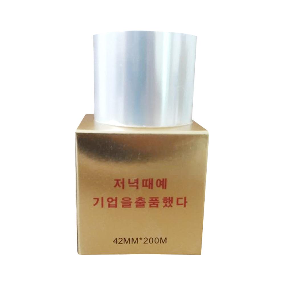 

1 рулон тату-пленки для обертывания, пластиковая консервирующая прозрачная пленка для микроблейдинга, 42 мм*200 мм, одноразовые расходные материалы для татуировки бровей, губ, тела