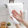 Washable Kitchen Paper Towels, 25×25CM Dual-Use Dry & Wet Cleaning Cloth, Disposable Dishwashing Wipes for Household Cleaning
