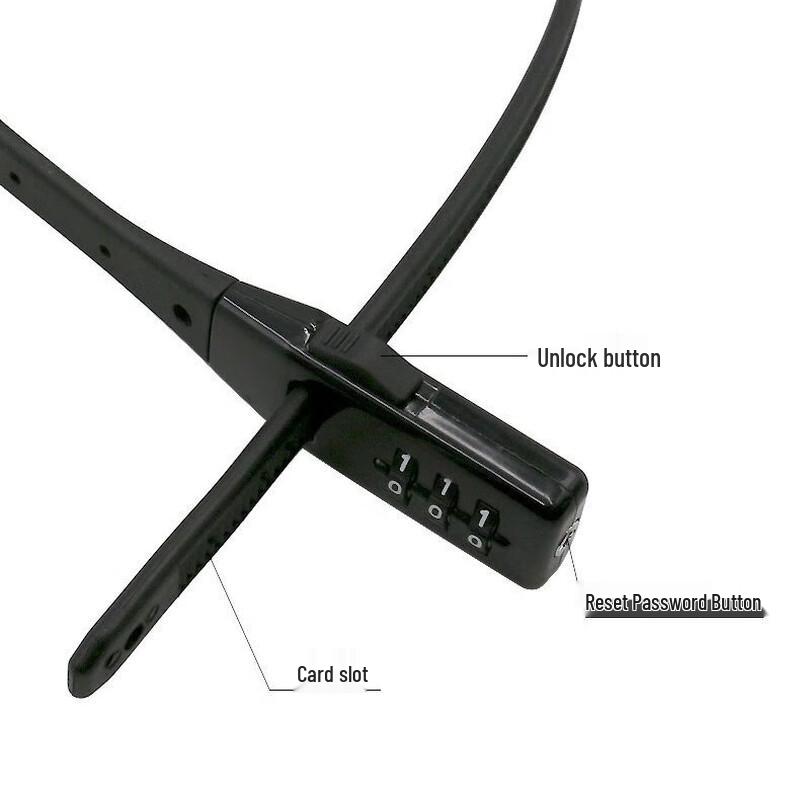 GEETHA Portable Cable Tie Password Lock